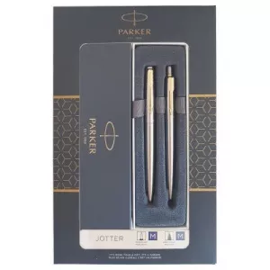 Parker Set stilou + pix Jotter Royale Stainless Steel GT