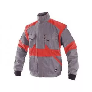 CXS Bluza LUXY EDA, barbati, gri-rosu, marimea 52