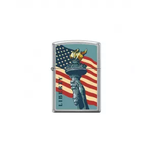 Zippo Brichetă 1131 Statue of Liberty - USA Flag