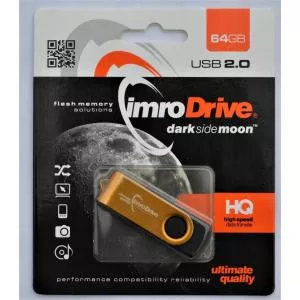imroDrive Memorie USB USB, 2.0  Axis, 64 GB, Auriu/Grafit