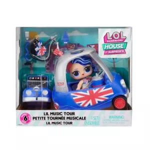 LOL Set papusa Surprise Lil Music Tour, Cheeky Babe cu 8 surprize, 583783EUC