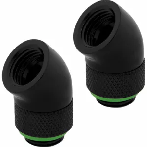 Corsair Hydro X Series 45° Rotary Adapter Twin Pack — Black CX-9055002-WW