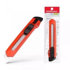 ErichKrause Cutter cu blocare prin impingere, 18 mm