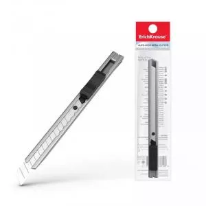 ErichKrause Cutter din metal, cu sistem auto-lock, 9 mm