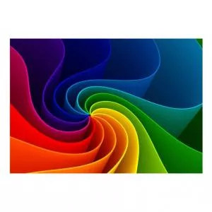 Artgeist Fototapet Colorful Pinwheel