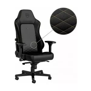 noblechairs Scaun Gaming HERO NBL-HRO-PU-GOL-SGL Black-Gold