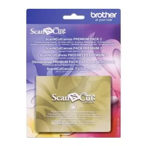 Brother Premium Pack 2 colecție cu 25 de modele ScanNCut