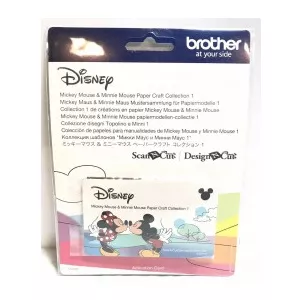 Brother Colecție de modele pe hârtie Mickey Mouse și Minnie Mouse ScanNCut