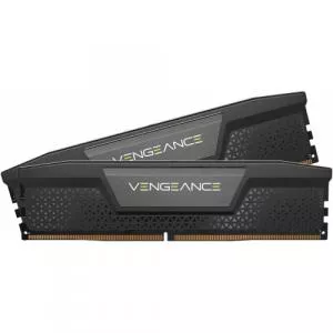 Corsair VENGEANCE® 64GB (2x32GB) DDR5 DRAM 6400MHz C32 Memory Kit — Black CMK64GX5M2B6400C32