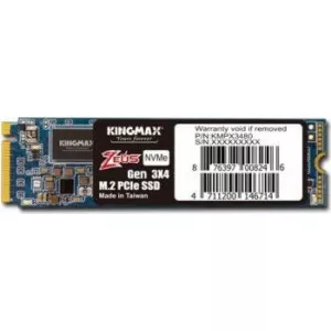 Kingmax PX3480 256GB PCIe Gen 3x4 M.2 NVMe