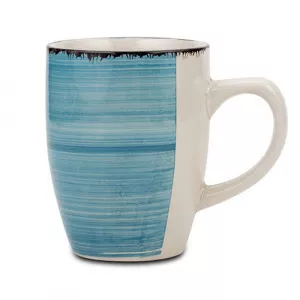 Nava Cana stoneware 355 ml Lines Faded Blue 099 225