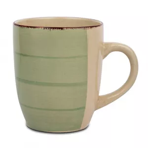 Nava Cana stoneware 355 ml Lines Oil Green 099 205
