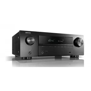 Denon Receiver AV 5.2 AVR-X550BT, 130W per channel, Bluetooth®, HDR, Auto Setup, Eco mode, Remote App