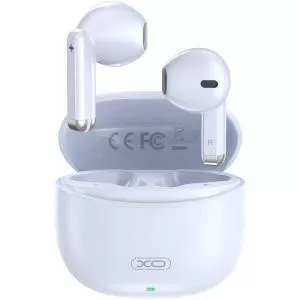 XO Casti XO X33, Bluetooth 5.3, TWS, 250 mAh, Autonomie 16 ore, confortabile, albastru bleu
