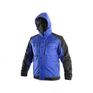 CXS Geaca IRVINE, iarna, barbati, albastru-negru, marimea 2XL