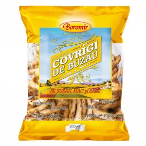 Boromir Covrigi de Buzău in, susan, mac și sare 200g