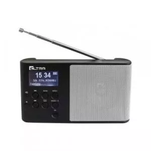 Eltra Radio player, Afisaj LCD, Argintiu