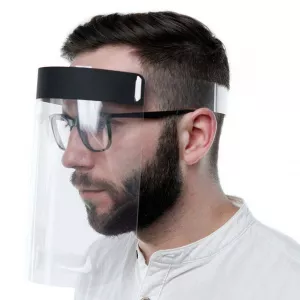 3MK Viziera Protective Helmet Reglabila Policarbonat Transparenta