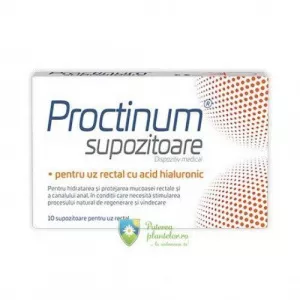 Zdrovit Proctinum supozitoare 10 buc
