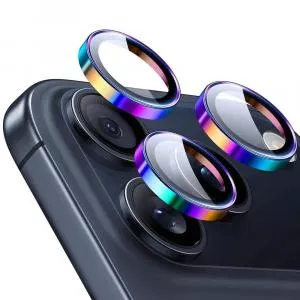 ESR Folie Camera pentru iPhone 14 Pro/14 Pro Max/15 Pro/15 Pro Max/16 Pro/16 Pro Max/17 Pro/17 Pro Max - Armorite Camera Lens Protectors - Chromatic
