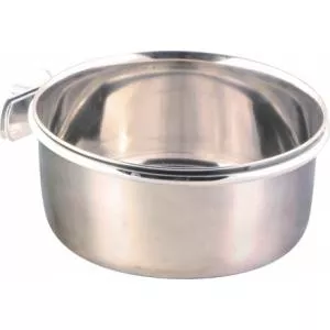 Trixie bol inox cu suport de agatat pentru pasari (600 ml / 12 cm)