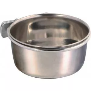 Trixie bol inox cu suport de agatat pentru pasari (300 ml / 9 cm)