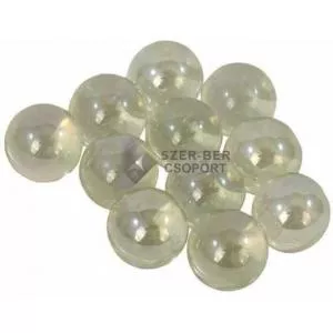 HapPet pietricele colorate de sticlă pentru acvariu (Transparent) 350 g