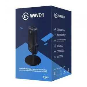 Corsair Microfon Gaming/Streaming Elgato Wave:1, Cardioid, 24Bit, USB-C