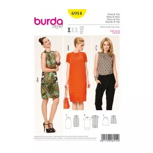 Burda Style Burda 6914 Rochie si Bluza
