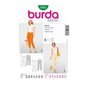 Burda Style Damen 7/8-Hose 7062