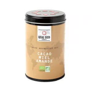 Quai Sud Cacao BIO - Miel - amande 250g