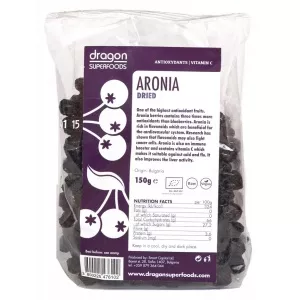 Dragon Superfoods FRUCTE DE ARONIA RAW BIO 150G