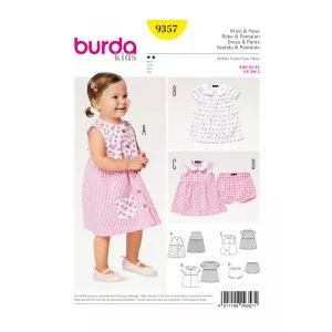 Burda Style Tipar rochite pentru fetite 9357