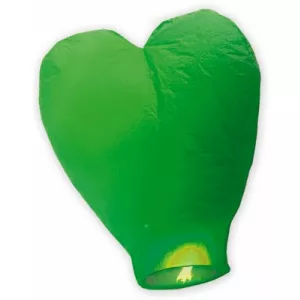 Big Party Lampion inima verde 100 cm BP32002