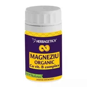 Herbagetica Magneziu Organic 30 cps