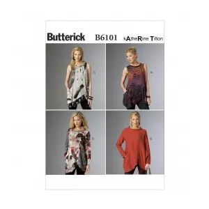 Butterick Tipar Tunica moderna B6101