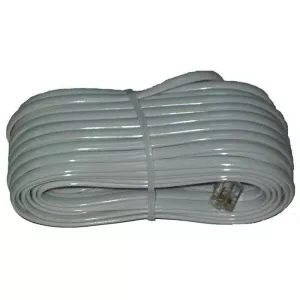Cabletech Cablu telefon extensie alb 15m