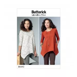 Butterick Tipar tunica BT 6492