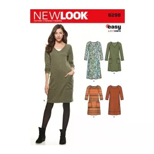 New Look Tipar Rochie Tricot 6298