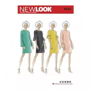 New Look Tipar rochie NN 6524