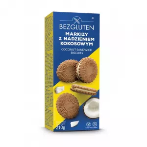 Bezgluten Biscuiti Crema De Cocos Fara Gluten 210 Grame