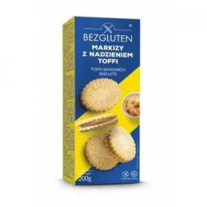 Bezgluten Biscuiti Cu Crema Toffee Fara Gluten 200 Grame