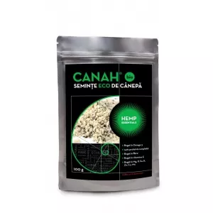 Canah Seminte decorticate de Canepa Eco, 100g