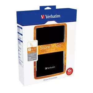 Verbatim Store 'n' Go USB 3.0 Portable Hard Drive 1TB Black (53023)