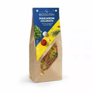 Bezgluten Paste Fara Gluten Fusilli Colorata 400 Grame