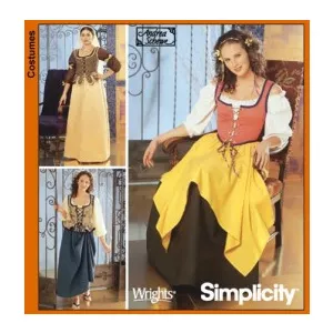 Simplicity Rochii pentru femei din epoca Renasterii