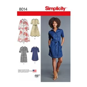 Simplicity Tipar rochie 8014