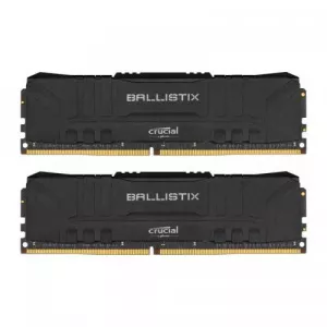 Crucial Ballistix Black 16GB, DDR4-2666MHz, CL16 BL2K8G26C16U4B