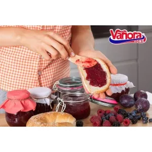 Vanora Borcan depozitare sticla cu capac 250 ml VN-AER-6650A