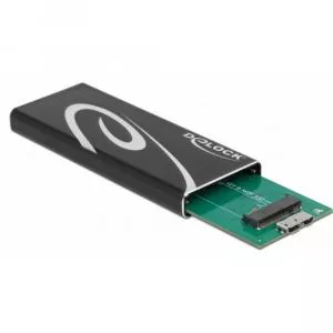 Delock External Enclosure SuperSpeed USB for M.2 SATA SSD Key B 42007